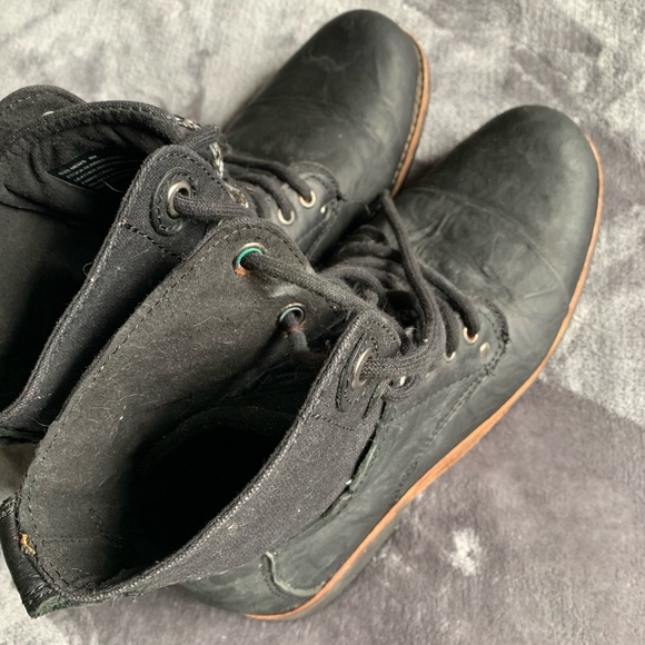 Men's GBX Griff Wrinkle Leather Boots Size 8 - Picture 4 of 8